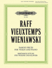 3 Romantic Pieces for Violin and Piano by Raff, Vieuxtemps and Wieniawski: Cavatina Op. 85 No. 3 (R.), Rêverie Op. 22 No. 3 (V.), Légende Op. 17 (W.) (Edition Peters) By Alfred Music (Other) Cover Image