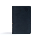 CSB Ultrathin Reference Bible, Black LeatherTouch, Indexed By CSB Bibles by Holman Cover Image