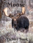 Moose Picture Book: A Gift Book for Alzheimer's Patients and Seniors with Dementia Kids Children and lovers of Moose Cover Image