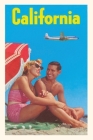 The Vintage Journal Couple on Beach with Airplane in Sky By Found Image Press (Producer) Cover Image