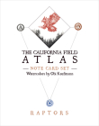 The California Field Atlas Note Card Set: Raptors By Obi Kaufmann Cover Image