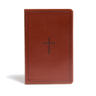 KJV Ultrathin Reference Bible, Brown LeatherTouch By Holman Bible Publishers Cover Image