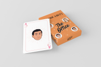 The Office Playing Cards By Chantel de Sousa (Illustrator) Cover Image