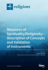 Measures of Spirituality/Religiosity- Description of Concepts and Validation of Instruments Cover Image