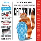 A Year of Cat Trivia Page-A-Day Calendar 2020 By Workman Calendars Cover Image