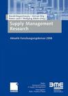 Supply Management Research: Aktuelle Forschungsergebnisse 2008 (Advanced Studies in Supply Management) Cover Image