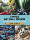 Adorable Baby Animal Footwear: 60 Adorable Crochet Slipper Designs in this Book Cover Image