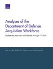Analyses of the Department of Defense Acquisition Workforce: Update to Methods and Results through FY 2011 Cover Image