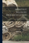Monthly Wildlife Research Letter; v.1-7 (BD. W/O 3: 8)(1958-1964) Cover Image