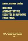 Derecho Administrativo. Escritos de Juventud (1959-1964) Cover Image