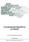 Combinatorial Algorithms on Words (NATO Asi Subseries F: #12) By Alberto Apostolico (Editor), Zvi Galil (Editor) Cover Image