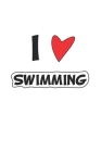 Swimming: Notizbuch, Notizheft, Notizblock - Geschenk-Idee für Schwimmer - Karo - A5 - 120 Seiten By D. Wolter Cover Image