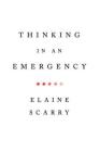 Thinking in an Emergency (Norton Global Ethics Series) By Elaine Scarry Cover Image