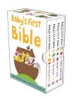 Baby's First Bible Boxed Set: The Story of Moses, The Story of Jesus, Noah's Ark, and Adam and Eve (Bible Stories) Cover Image