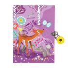 Forest Friends Locked Diary Cover Image