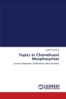 Topics in Chemehuevi Morphosyntax By Angelina Serratos Cover Image