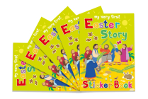 Easter Story Sticker Book: 5 Pack (My Very First Sticker Books) By Rock, Alex Ayliffe (Illustrator) Cover Image
