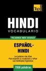 Vocabulario Español-Hindi - 7000 palabras más usadas Cover Image