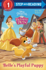 Belle's Playful Puppy (Disney Princess: Palace Pets) (Step into Reading) Cover Image
