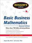 Schaum's Outline of Basic Business Mathematics, 2ed Cover Image