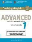 Cambridge English Advanced 1 for Revised Exam from 2015 Student's Book Without Answers: Authentic Examination Papers from Cambridge English Language A (Cae Practice Tests) By Various (Other) Cover Image
