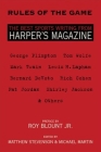 Rules of the Game: The Best Sports Writing from Harper's Magazine (The American Retrospective Series) By Matthew Stevenson, Michael Martin (Editor) Cover Image