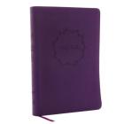 NKJV, Value Thinline Bible, Large Print, Imitation Leather, Purple, Red Letter Edition Cover Image
