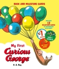 My First Curious George (Book and Milestone Cards) Cover Image