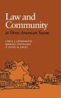 Law and Community in Three American Towns By Carol J. Greenhouse, Barbara Yngvesson, David M. Engel Cover Image