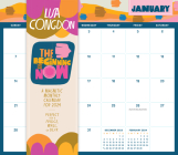 Lisa Congdon The Beginning Is Now: A Magnetic Monthly Calendar 2024: Perfect for a Fridge, Wall, or Desk By Workman Calendars, Lisa Congdon Cover Image