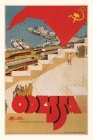 Vintage Journal Odessa USSR Travel Poster Cover Image