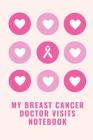 My Breast Cancer Doctor Visits Notebook: Pink Ribbon Record Medical Visits - Medical History - Chief Complaints - Questions to Ask and even make Appoi By Care Tonic Publishing Cover Image