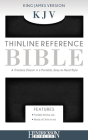 KJV Thinline Reference Bible, Flexisoft (Red Letter, Imitation Leather, Black) By Hendrickson Publishers (Created by) Cover Image