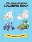 Cars, Trucks and More Coloring Book: More Than 25 Cool Pictures, (8.5x11 Inches) By Marcel Dornis Cover Image