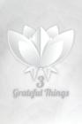 3 Grateful Things: Origami Flower Wide Ruled Notebook to Write in By Gratitude Ngustudio1 Cover Image