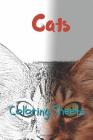 Cat Coloring Sheets: 30 Cat Drawings, Coloring Sheets Adults Relaxation, Coloring Book for Kids, for Girls, Volume 7 By Julian Smith Cover Image