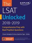 LSAT Unlocked 2018-2019: Proven Strategies For Every Question Type + Online (Kaplan Test Prep) Cover Image
