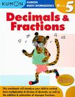 Decimals & Fractions Grade 5 (Kumon Math Workbooks) Cover Image