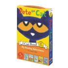 Pete the Cat: Big Reading Adventures: 5 Far-Out Books in 1 Box! (My First I Can Read) Cover Image