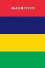 Mauritius: Country Flag A5 Notebook to write in with 120 pages Cover Image