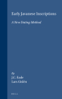 Early Javanese Inscriptions: A New Dating Method (Handbook of Oriental Studies. Section 3 Southeast Asia #10) Cover Image