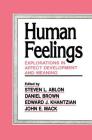 Human Feelings: Explorations in Affect Development and Meaning By Steven L. Ablon (Editor), Daniel P. Brown (Editor), Edward J. Khantzian (Editor) Cover Image