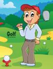 Golf Libro da Colorare 1 Cover Image