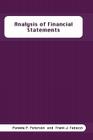 Analysis of Financial Statements (Frank J. Fabozzi #54) By Pamela P. Peterson, Frank J. Fabozzi Cover Image