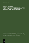 Verhaltenswissenschaften in Theorie Und PRAXIS: Tendenzen, Entwicklungen By Günter Tembrock Cover Image