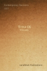 Title IX: Volume 1 By Landmark Publications Cover Image