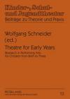 Theatre for Early Years: Research in Performing Arts for Children from Birth to Three By Wolfgang Schneider (Other), Wolfgang Schneider (Editor) Cover Image