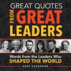 2020 Great Quotes from Great Leaders Boxed Calendar By Sourcebooks Cover Image