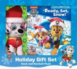 Nickelodeon Paw Patrol: Ready, Set, Snow! Holiday Gift Set Book and Marshall Plush By Pi Kids, Fabrizio Petrossi (Illustrator), Harry Moore (Illustrator) Cover Image