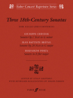 Three 18th Century Sonatas (Faber Edition) By Alfred Music (Other) Cover Image